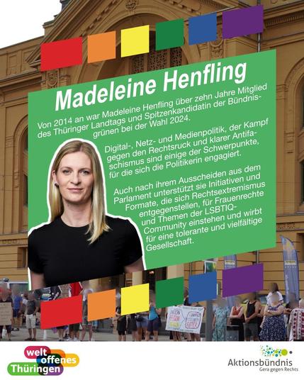 Info zu Madeleine Henfling